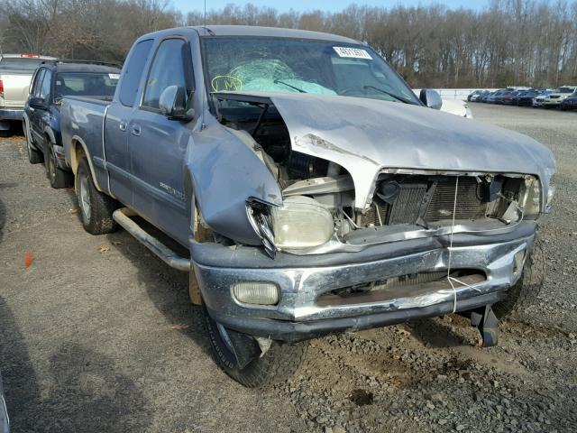 5TBRT34102S245117 - 2002 TOYOTA TUNDRA ACC SILVER photo 1