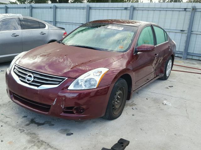 1N4AL2AP5BC146663 - 2011 NISSAN ALTIMA BAS MAROON photo 2