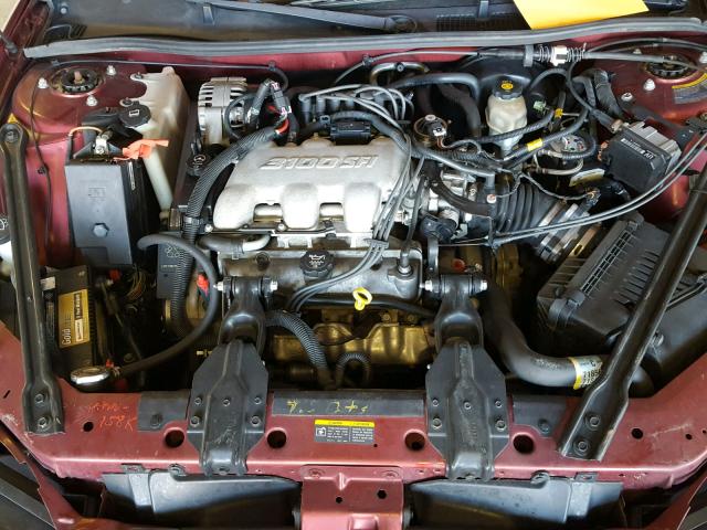 1G2WK52J83F103048 - 2003 PONTIAC GRAND PRIX 红色 照片 7