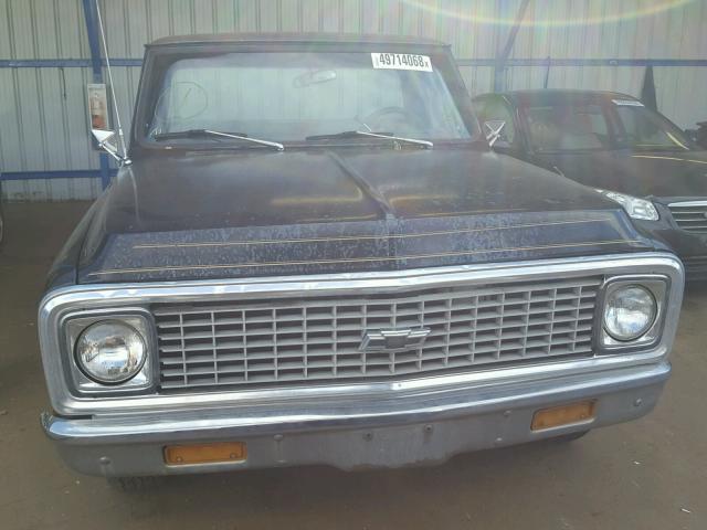 CE141S608751 - 1971 CHEVROLET C10 BLACK photo 9