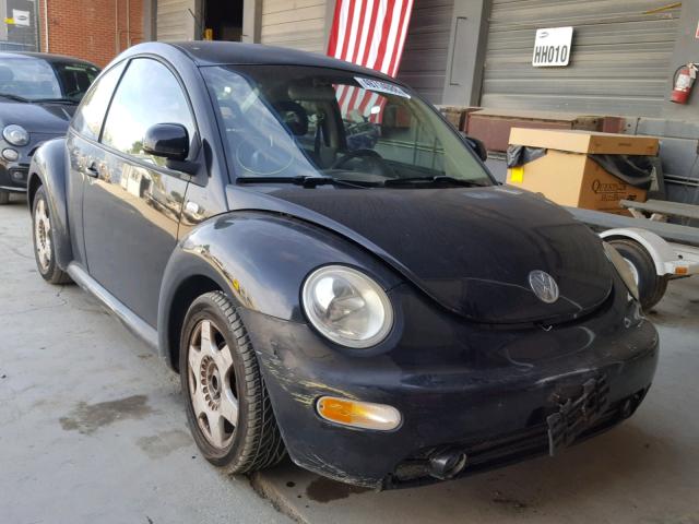 3VWCC21C2XM443019 - 1999 VOLKSWAGEN NEW BEETLE BLACK photo 1