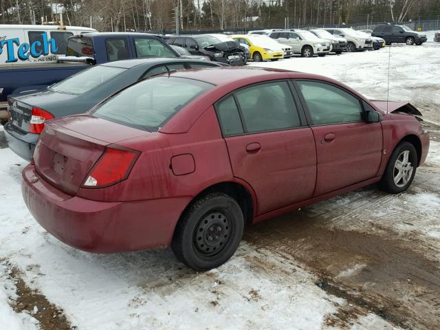 1G8AJ55F97Z191462 - 2007 SATURN ION LEVEL 红色 照片 4