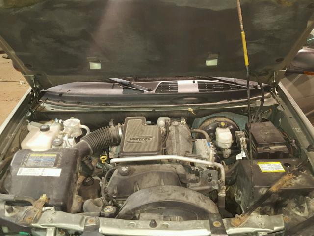 1GNDT13S542339902 - 2004 CHEVROLET TRAILBLAZE GREEN photo 7