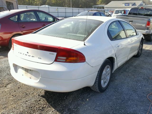 2B3HD46R33H517198 - 2003 DODGE INTREPID S თეთრი ფოტო 4