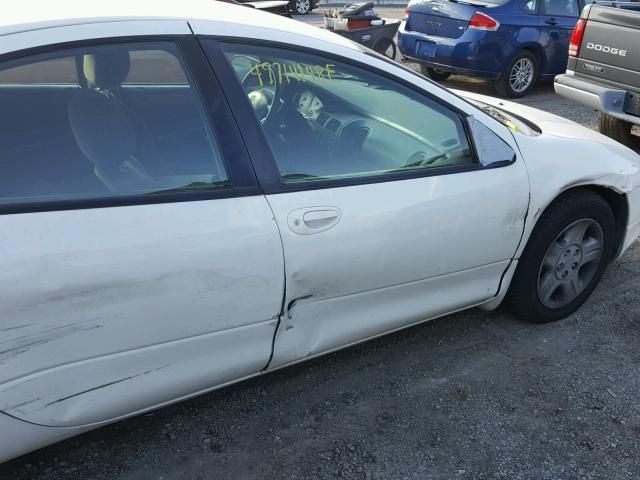 2B3HD46R33H517198 - 2003 DODGE INTREPID S თეთრი ფოტო 9