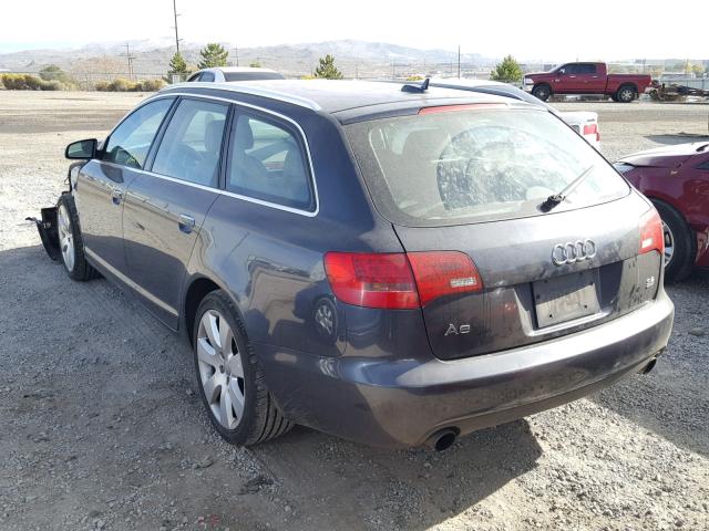 WAUKH74F86N077118 - 2006 AUDI A6 AVANT Q SILVER photo 3