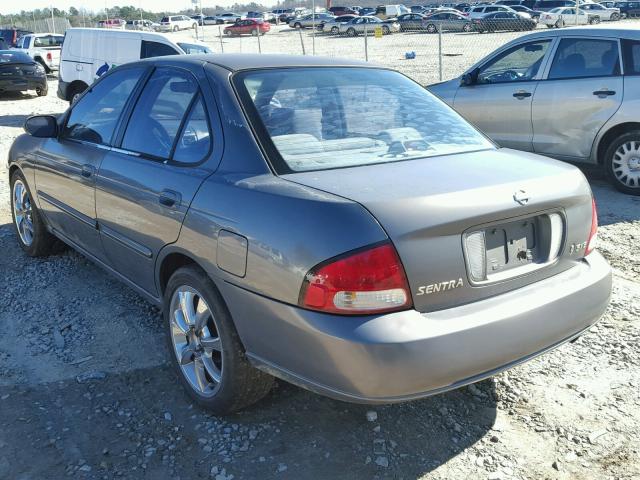 3N1CB51D4YL336967 - 2000 NISSAN SENTRA BAS GRAY photo 3