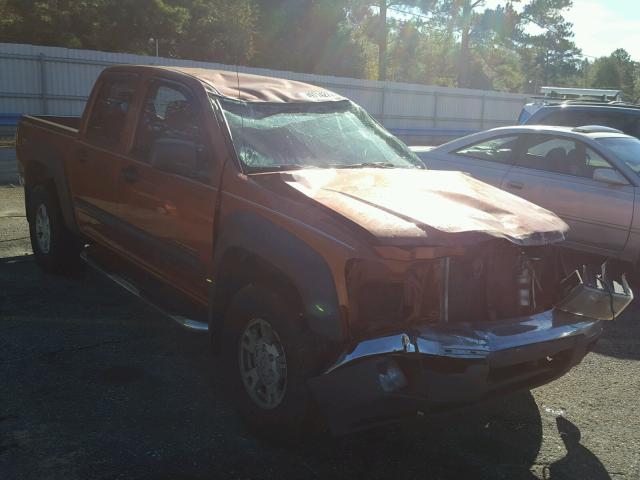 1GCDS136548153076 - 2004 CHEVROLET COLORADO ORANGE photo 1