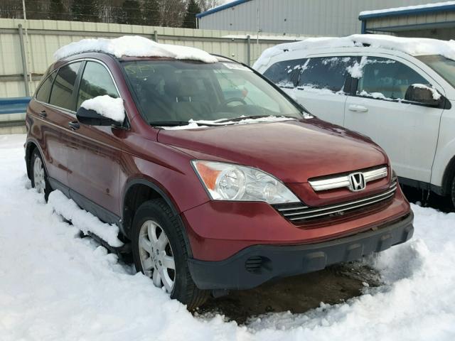 JHLRE485X8C017580 - 2008 HONDA CR-V EX MAROON photo 1
