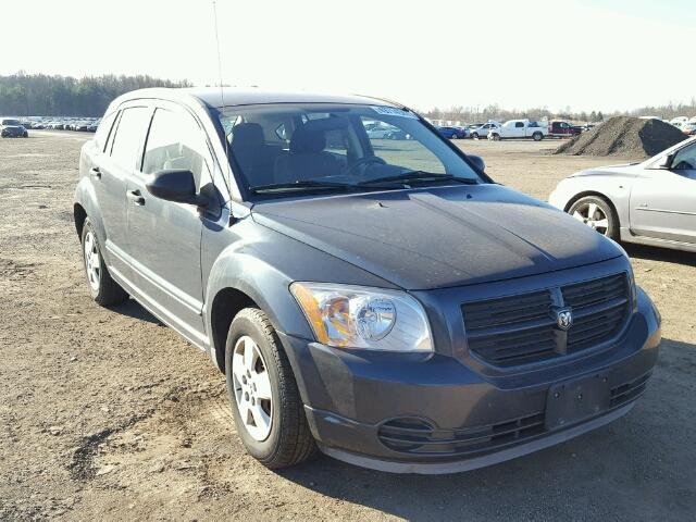 1B3HB28B47D428348 - 2007 DODGE CALIBER BLACK photo 1