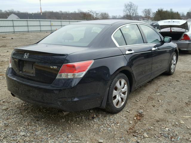 5KBCP3F77AB007367 - 2010 HONDA ACCORD EX BLACK photo 4