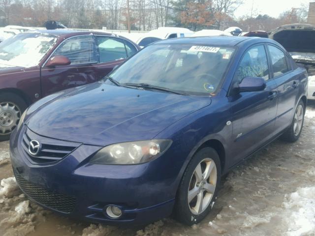 JM1BK124461401031 - 2006 MAZDA 3 S BLUE photo 2