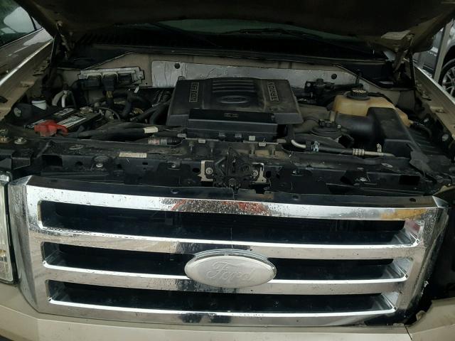 1FMFU15557LA73040 - 2007 FORD EXPEDITION GOLD photo 7