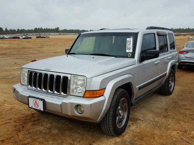 1J8HH48K67C566576 - 2007 JEEP COMMANDER ვერცხლისფერი ფოტო 2