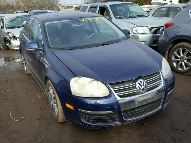 3VWSG71K06M803066 - 2006 VOLKSWAGEN JETTA 2.5 BLUE photo 1