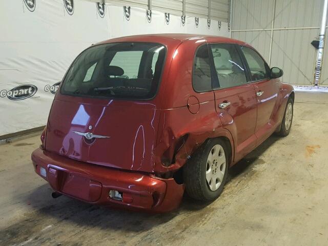 3C4FY48B35T537228 - 2005 CHRYSLER PT CRUISER BURGUNDY photo 4