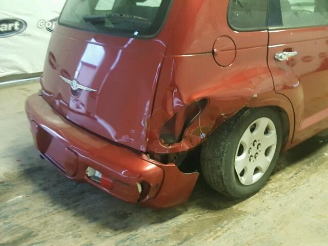 3C4FY48B35T537228 - 2005 CHRYSLER PT CRUISER BURGUNDY photo 9