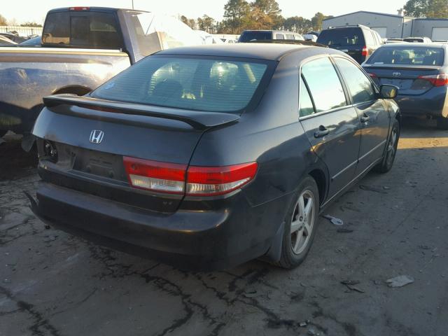 1HGCM56683A017851 - 2003 HONDA ACCORD EX BLACK photo 4