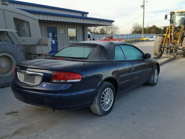 1C3EL55R15N537721 - 2005 CHRYSLER SEBRING TO BLUE photo 4