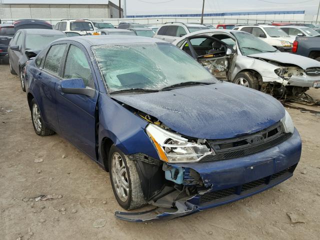 1FAHP36N39W177550 - 2009 FORD FOCUS SES BLUE photo 1