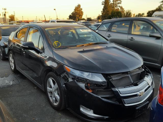 1G1RD6E47FU105607 - 2015 CHEVROLET VOLT BLACK photo 1