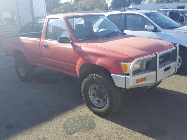 JT4VN02D1K6001729 - 1989 TOYOTA PICKUP 1/2 RED photo 1