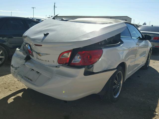 1C3LC45K28N147283 - 2008 CHRYSLER SEBRING WHITE photo 4