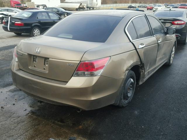 1HGCP3F72AA019807 - 2010 HONDA ACCORD EX GOLD photo 4