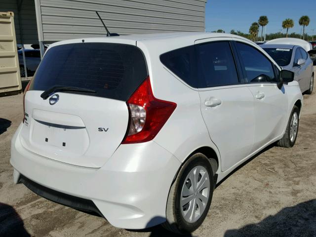 3N1CE2CP5HL367562 - 2017 NISSAN VERSA NOTE WHITE photo 4