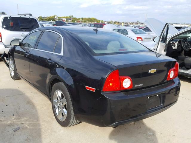 1G1ZB5E17BF387123 - 2011 CHEVROLET MALIBU LS 黑色 照片 3