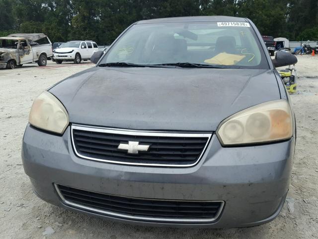 1G1ZS51F26F231434 - 2006 CHEVROLET MALIBU LS ნაცრისფერი ფოტო 10