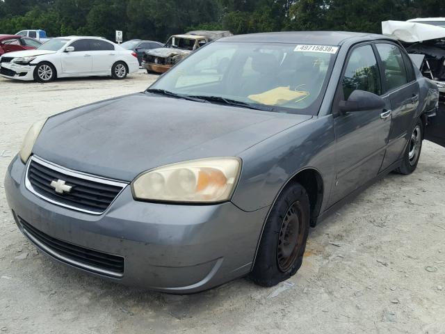 1G1ZS51F26F231434 - 2006 CHEVROLET MALIBU LS ნაცრისფერი ფოტო 2