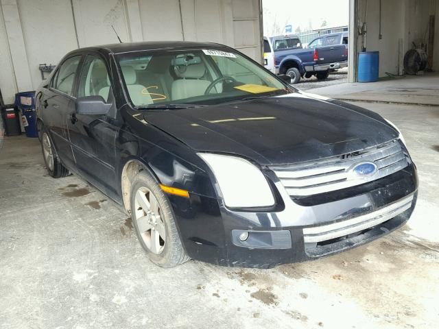 3FAHP07Z68R274517 - 2008 FORD FUSION SE BLACK photo 1