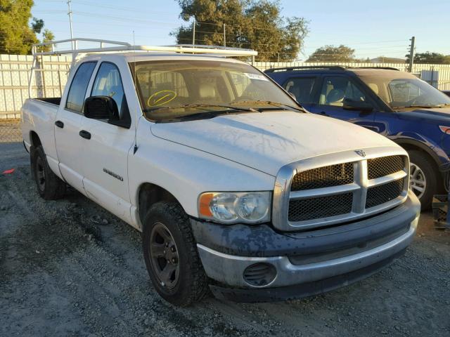 1D7HA18N83S335883 - 2003 DODGE RAM 1500 S WHITE photo 1