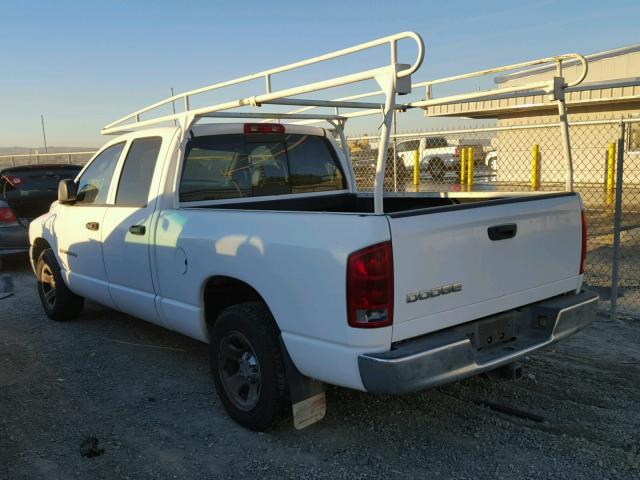 1D7HA18N83S335883 - 2003 DODGE RAM 1500 S WHITE photo 3