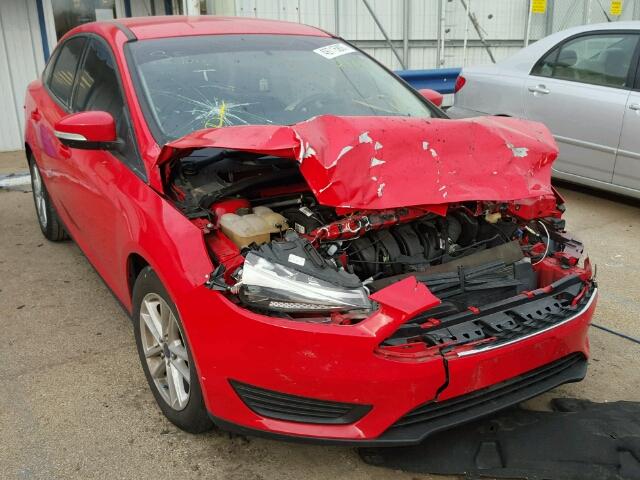 1FADP3F26FL298915 - 2015 FORD FOCUS SE RED photo 1