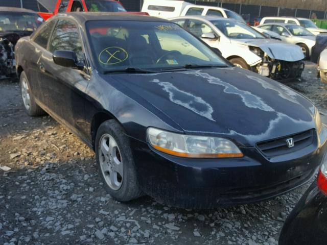 1HGCG2256YA022945 - 2000 HONDA ACCORD EX BLACK photo 1