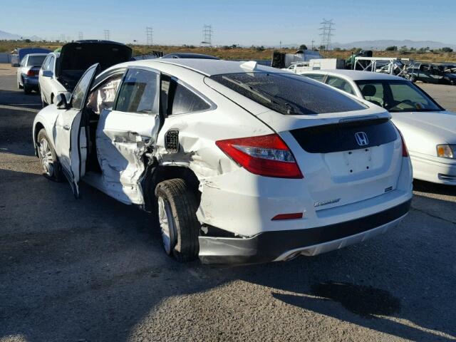 5J6TF3H33DL003369 - 2013 HONDA CROSSTOUR WHITE photo 3