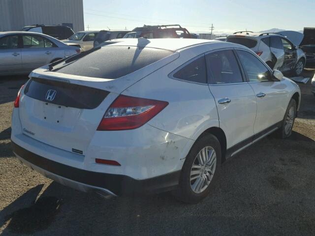 5J6TF3H33DL003369 - 2013 HONDA CROSSTOUR WHITE photo 4