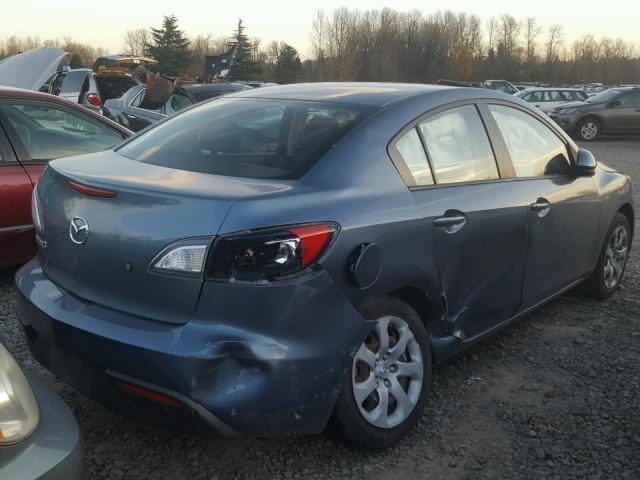 JM1BL1SG3A1240994 - 2010 MAZDA 3 I BLUE photo 4