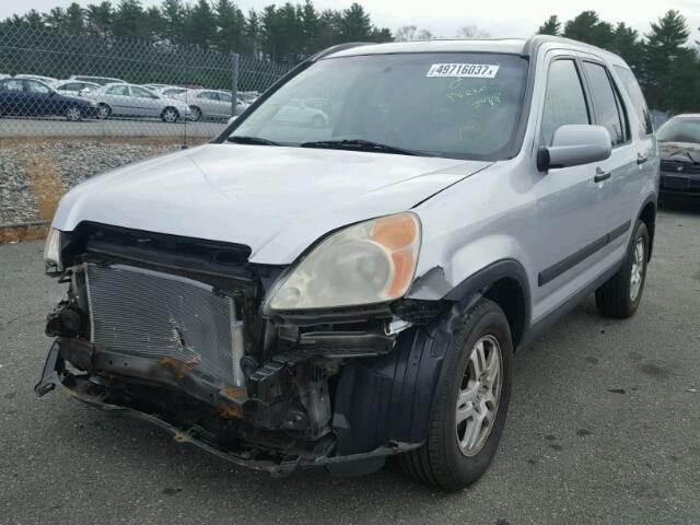 SHSRD78864U211721 - 2004 HONDA CR-V EX SILVER photo 2