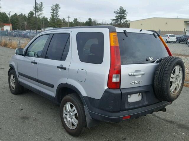 SHSRD78864U211721 - 2004 HONDA CR-V EX SILVER photo 3