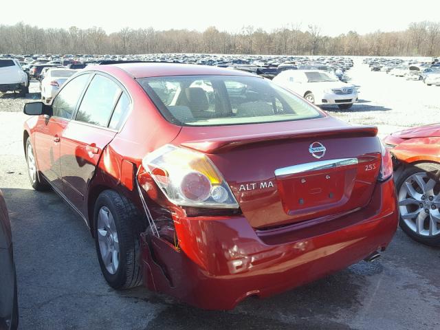 1N4AL21E97C170549 - 2007 NISSAN ALTIMA 2.5 MAROON photo 3