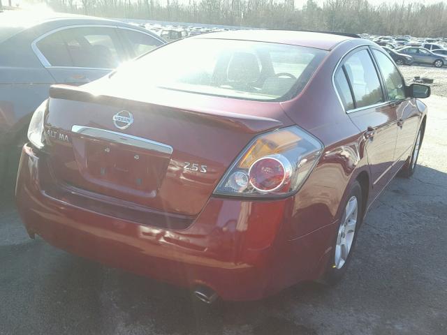 1N4AL21E97C170549 - 2007 NISSAN ALTIMA 2.5 MAROON photo 4