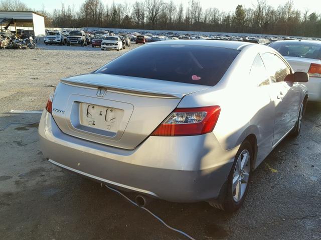 2HGFG12878H559911 - 2008 HONDA CIVIC EX SILVER photo 4