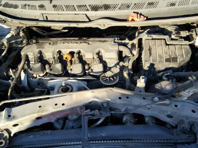 2HGFG12878H559911 - 2008 HONDA CIVIC EX SILVER photo 7