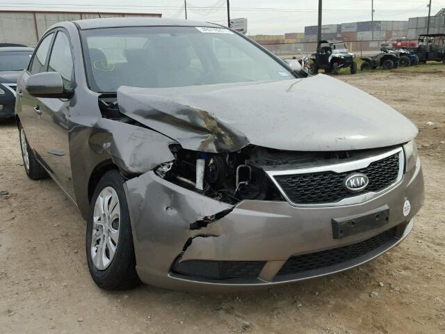 KNAFU4A29B5364281 - 2011 KIA FORTE EX GRAY photo 1