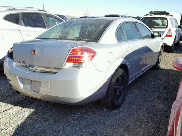 1G8ZS57B79F137429 - 2009 SATURN AURA XE SILVER photo 4