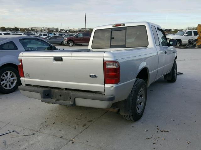 1FTYR14U32PA20216 - 2002 FORD RANGER SUP SILVER photo 4