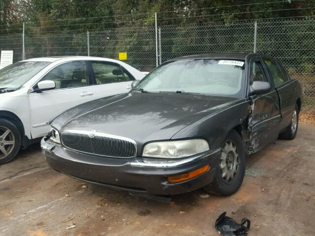 1G4CU541524134673 - 2002 BUICK PARK AVENU GRAY photo 2